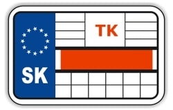 STK Turzovka Nálepka technickej kontroly